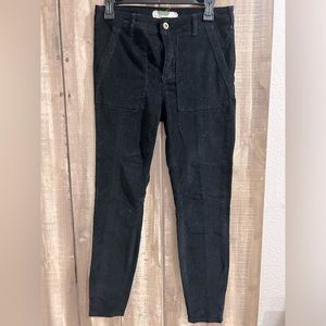 Anthropologie Black Straight Leg Pants